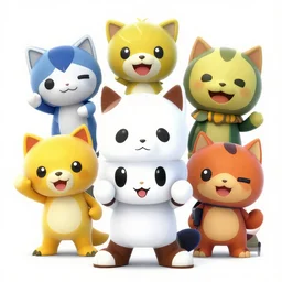 album cover art for mascots of music game akihiko yoshida
