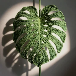 crocheting monstera adsonii