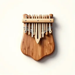 mbira wooden logo