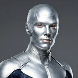 a highly detailed beautiful portrait of silver surfer, james gurney, james jean