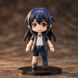 a nendoroid of someordinarygamers mutahar, detailed product photo