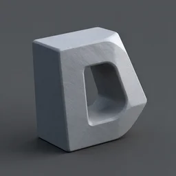 an impossible shape, 3 d render