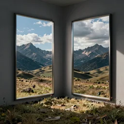 Mirrors coming alive