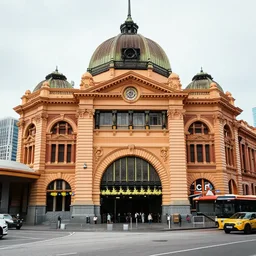 brutalist flinders street station