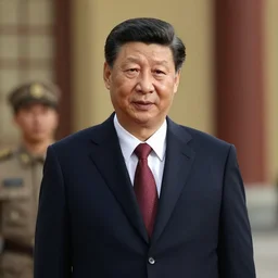 Movie still of Xi Jinping in The Emperor (2017), directed by Steven Spielberg