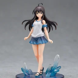 Anime girl statue