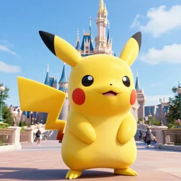 pikachu at disney world