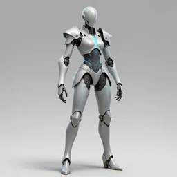 character design, concept art, cyborg, armor with long light blue lines, battle angel alita. by rembrandt 1 6 6 7, illustration, by konstantin razumov, sci - fi, frostine engine, vibrant colors, fractal flame, crystalized, by wlop