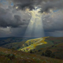 A painting by Maya Kulenovic
