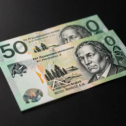 Australian high denomination cash notes