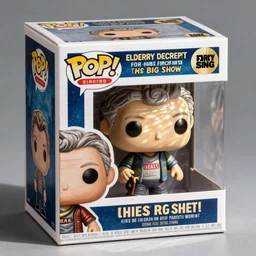 elderly decrepit the big show funko pop still sealed in box, ebay listing