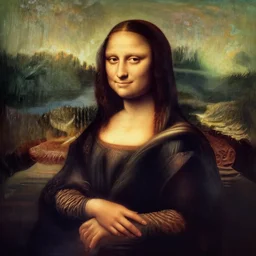 Satan as the Mona Lisa