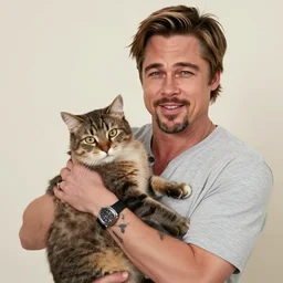 brad pitt is marrying a cat