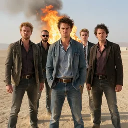 angry stock brokers at burning man