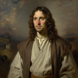 Qui-Gon Jinn, oil painting by Rembrandt