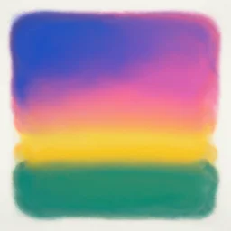 a neon gradient Mark Rothko