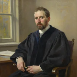 An Oil Painting of Dr. Michael Heiser