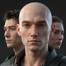 huяк, 3 pac, masterpiece. rendered in blender, ultra realistic, smooth shading, ultra detailed, high resolution, cinematic, unreal 6, perfect face, cyberpunk, fine details, studio lighting, subtle shadows, art by katsuya terada, photorealism, hyper realism, octane render, hyper detailed, canon eos r 3, f / 1. 4, iso 2 0 0, 1 / 1 6 0 s, medium shot, 8 k, raw, unedited, in - frame,, - h 5 7 6