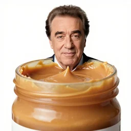 photo of danny devito inside peanut butter,