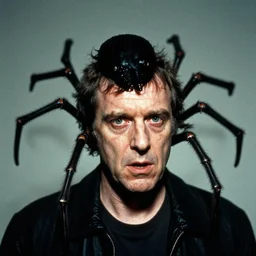 mark e smith head with spider legs, the thing 1 9 8 2 film, practical effects, horror