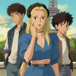 confused paris hilton, portrait shinkai makoto studio ghibli studio key hideaki anno sakimichan stanley artgerm lau rossdraws james jean marc simonetti elegant highly detailed digital painting artstation pixiv