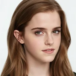 photo of emma watson, korean american kpop star