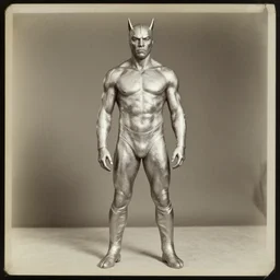 panthro from thundercats, portrait, full body, symmetrical features, silver iodide, 1 8 8 0 photograph, sepia tone, aged paper, sergio leone, master prime lenses, cinematic