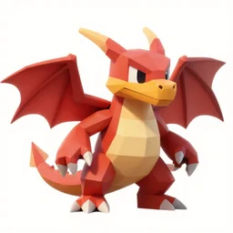 low poly spyro the dragon