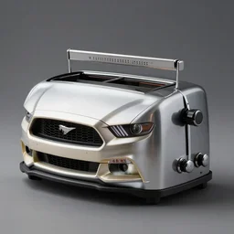 a toaster inspired by mustang GT