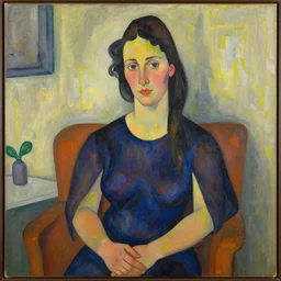a beautiful painting puyi, by andy warhol amedeo modigliani realistic oil painting