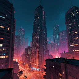 landscape of a brutalist neon lit blade runner city in the style of Rob Lefield and Ralph McQuarrie, trending on artstation, digital art, first person perspective, establishing shot