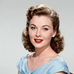 Stunning portrait photo of Shirley Temple