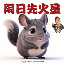 promotional art, very cute disney pixar chinchilla, detailed fur, concept artwork, 3 d render official art, promotional art, by ilya kuvshinov katsuhiro villeneuve, jeremy lipkin and michael garmash and rob rey official