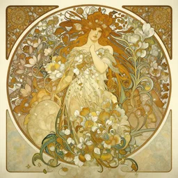 flowers that bloom into an explosion, intricate, elegant, highly detailed, digital painting, artstation, concept art, by krenzcushart, artem demura, alphonse mucha