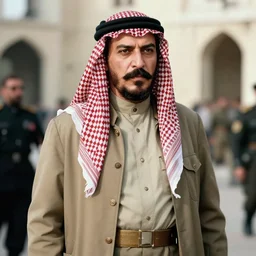 stalin in arabic clothes