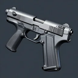 mauser c 9 6 with a drum magazine, stylized illustration, epic angle