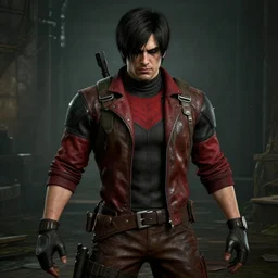 video game still of larry david in the video game resident evil 2,