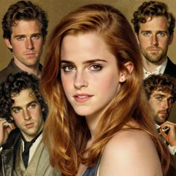 high detail emma watson, art style by drew struzan, james jean, joseph christian leyendecker & ernie barnes
