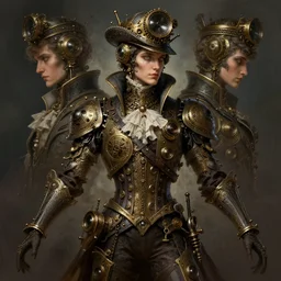 symmetry!! steampunk portrait of an elegant poet, wlop, intricate, highly detailed, dynamic lighting, digital art, digital painting, artstation, sharp focus, illustration, art by artgerm and greg rutkowski and moebius, 8 k