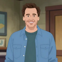 Jim Carrey made by Adult Swim, artstation