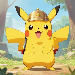 pikachu as a roman gladiator
