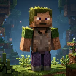 mine craft end deminsion, art station, volumetric lighting, beautiful, sharp focus, ultra detailed, concept art
