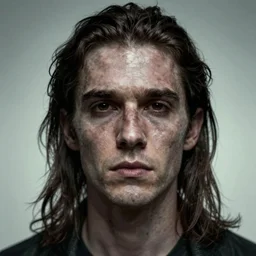 the serious man, horror, scary, hyper realistic
