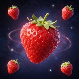 strawberry planet, surface photo