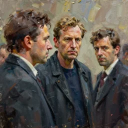 cinematic shot by stanley kubrick, oil painting by jama jurabaev, extremely detailed, brush hard, artstation, for aaa game, high quality, brush stroke