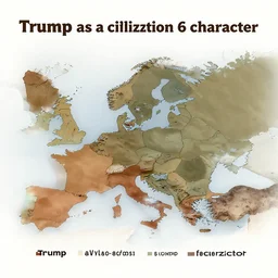 “ trump as a civilization 6 character ”