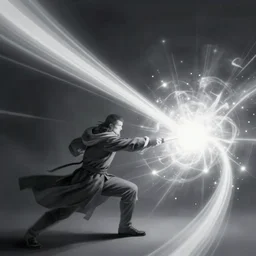 wizard concept art, wide angle, casting a powerful energy blast spell, james gurney, rutkowski, artgerm