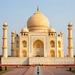 a reconstruction of the cheese taj mahal made ot of cheese