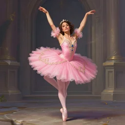 photography of jack black dancing in a pink ballerina outfit, full body shot, deep focus, d & d and mtg, fantasy, intricate, elegant, highly detailed, digital painting, artstation, concept art, matte, sharp focus, illustration, hearthstone, art by giger