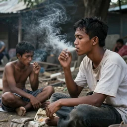 indonesians smoking